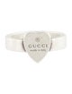 Gucci Trademark Heart Signet Ring