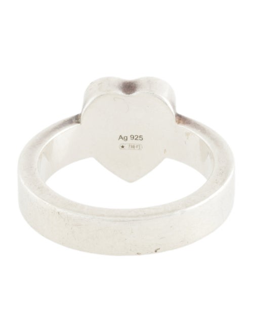 Gucci Trademark Heart Signet Ring