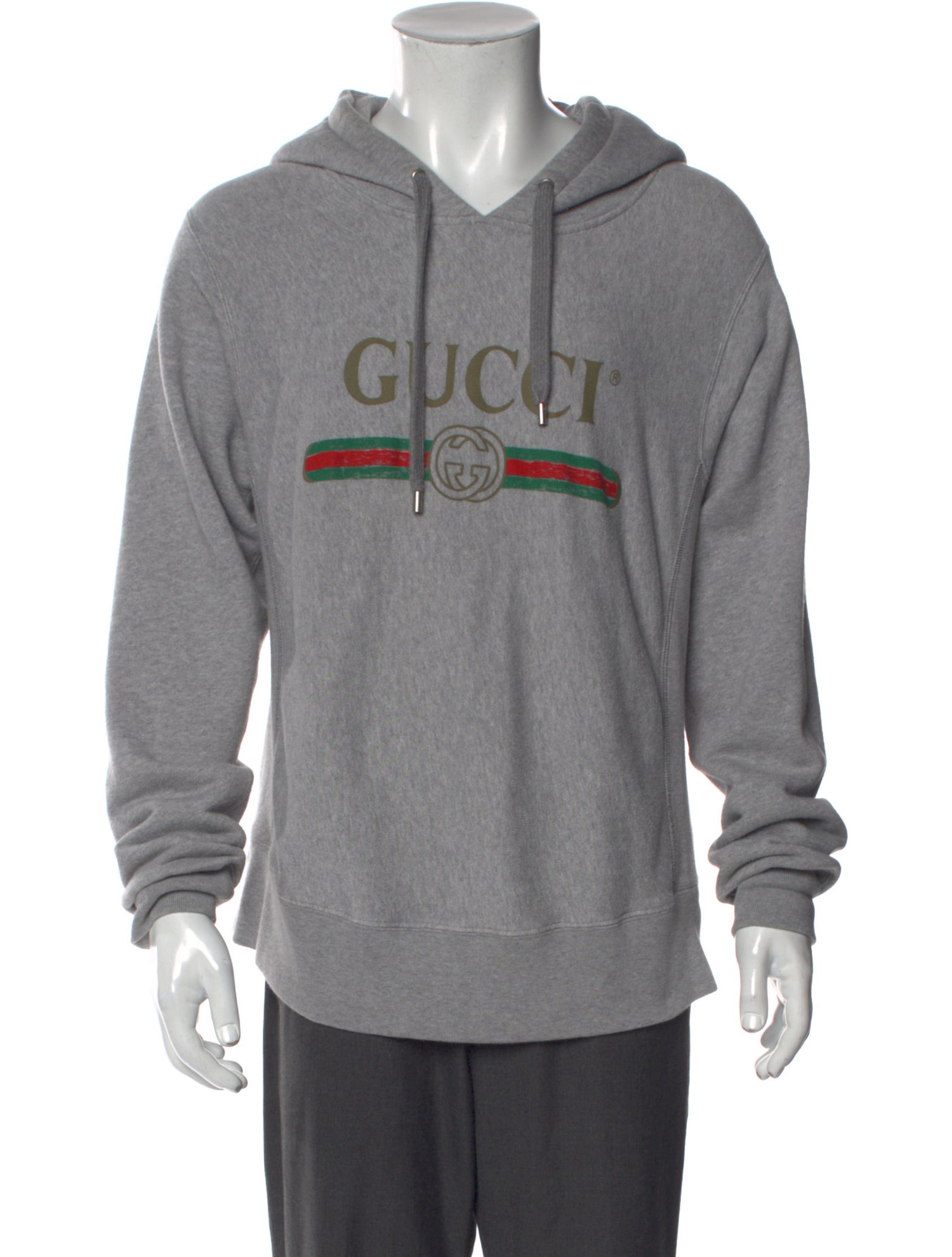 Gucci GG Logo Crew Neck Hoodie
