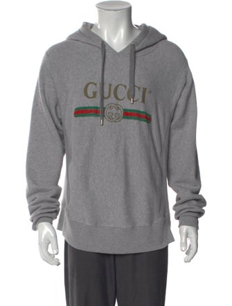 Gucci GG Logo Crew Neck Hoodie