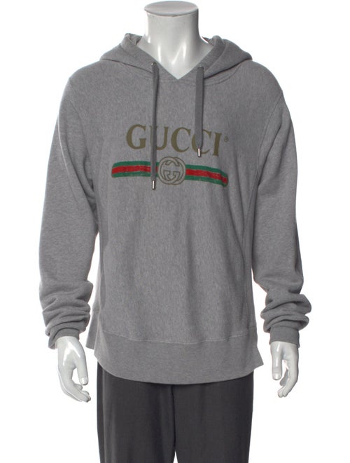 Gucci GG Logo Crew Neck Hoodie