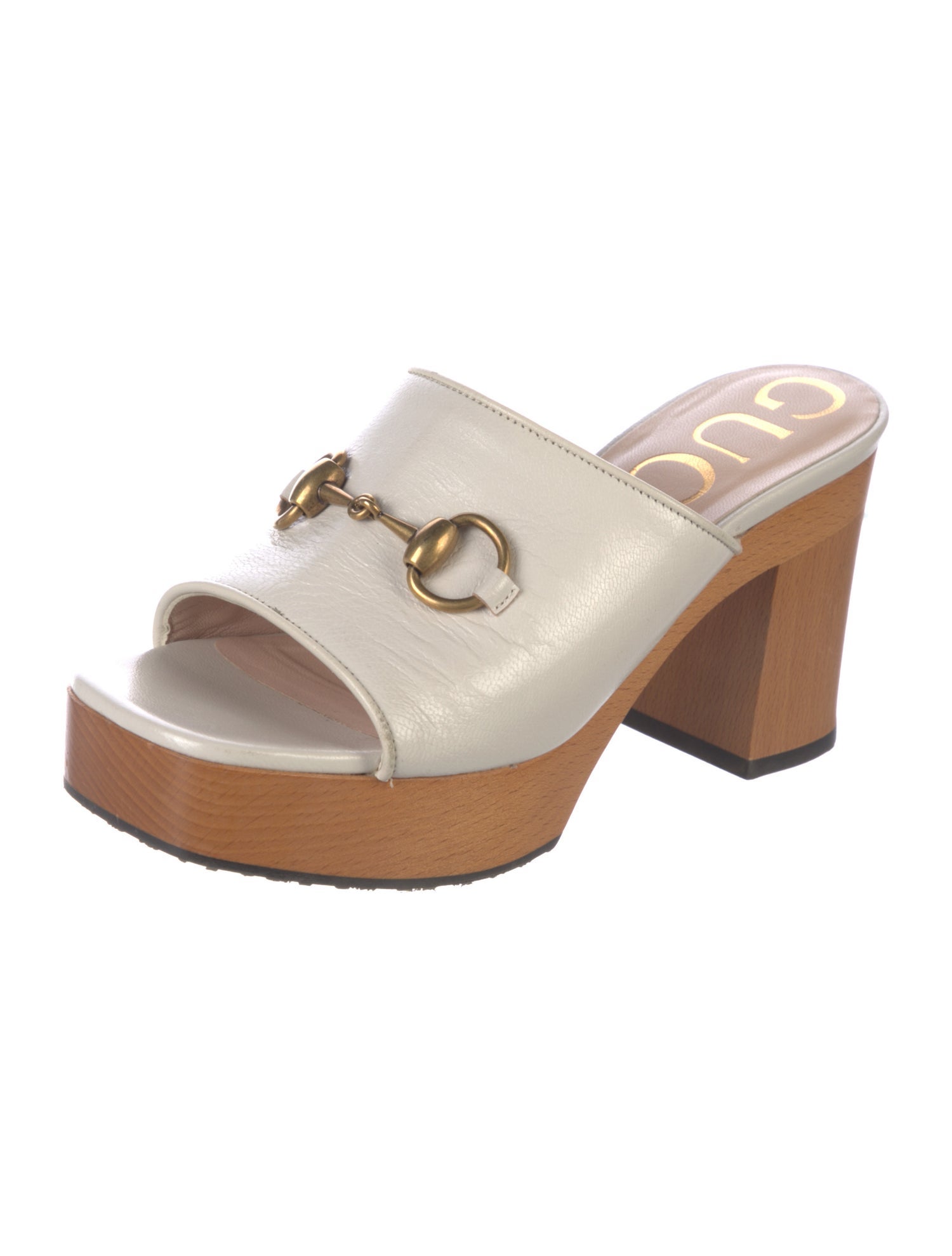 Gucci Leather Slides