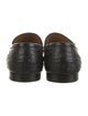 Gucci Horsebit Accent Crocodile Loafers