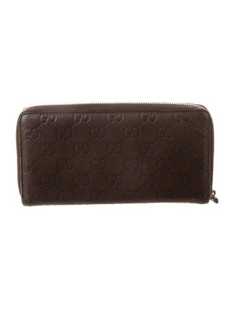Gucci GG Signature Leather Continental Wallet
