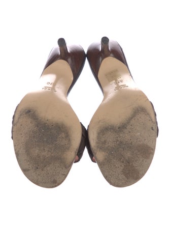 Gucci GG Signature Bow Accents Slides