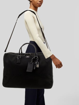 Gucci Nylon Weekender Bag