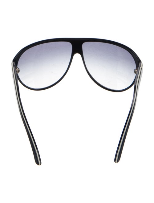 Gucci Web Accent Oversize Sunglasses