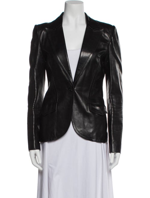 Gucci Leather Blazer