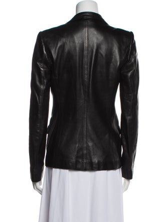 Gucci Leather Blazer