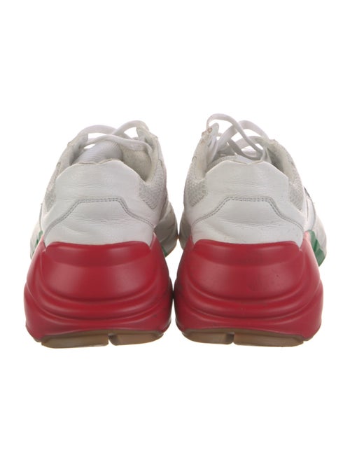 Gucci Web Accent Leather Chunky Sneakers