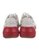 Gucci Web Accent Leather Chunky Sneakers