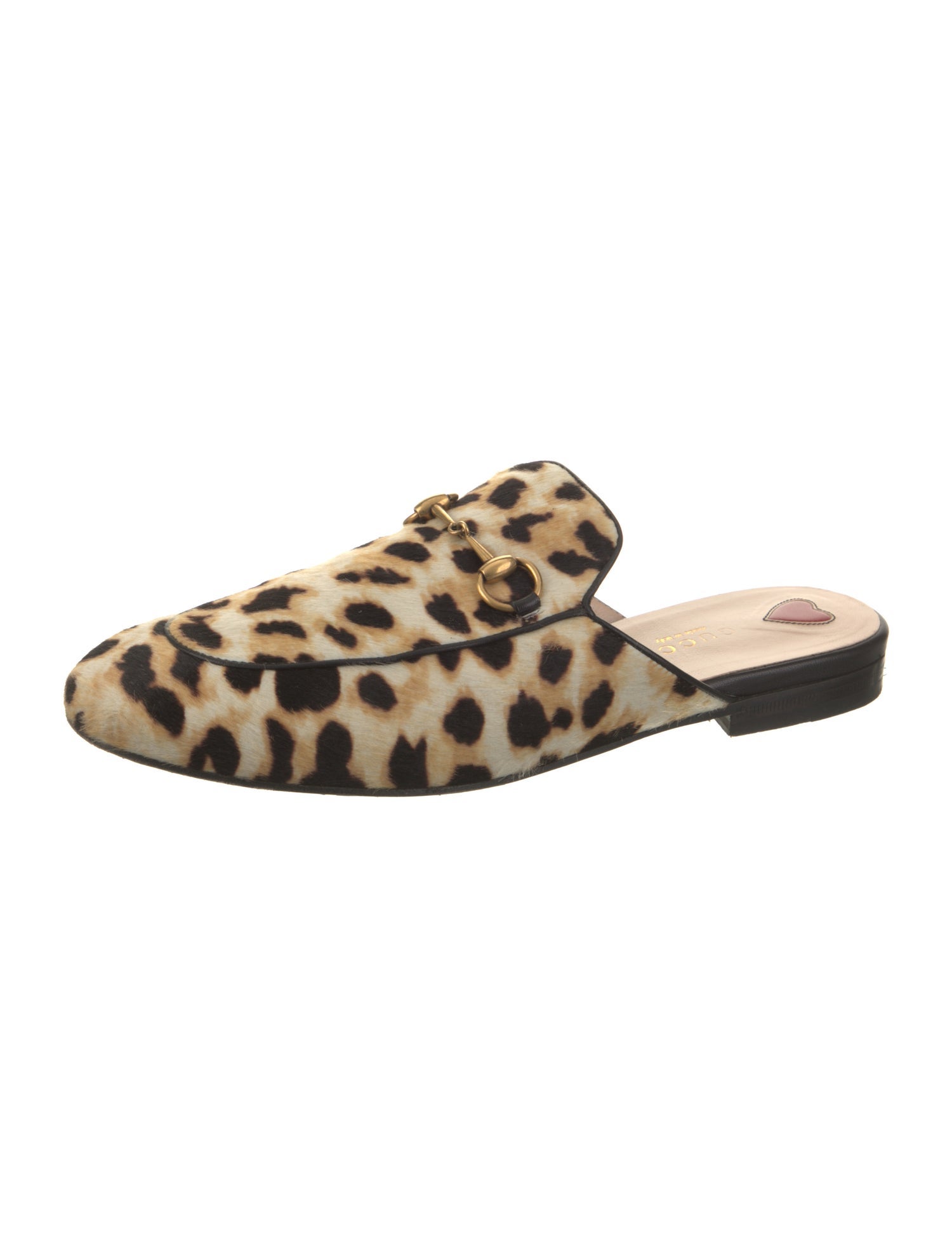 Gucci Horsebit Accent Ponyhair Mules