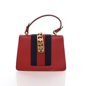 Gucci Calf Leather Sylvie Bag