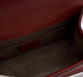 Gucci Calf Leather Sylvie Bag