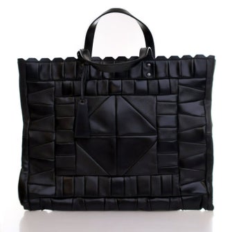 Gucci Calf Leather Patchwork Tote