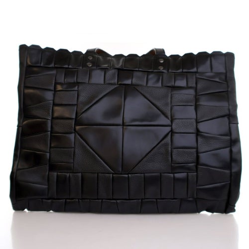 Gucci Calf Leather Patchwork Tote