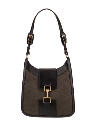 Gucci Canvas Shoulder Bag