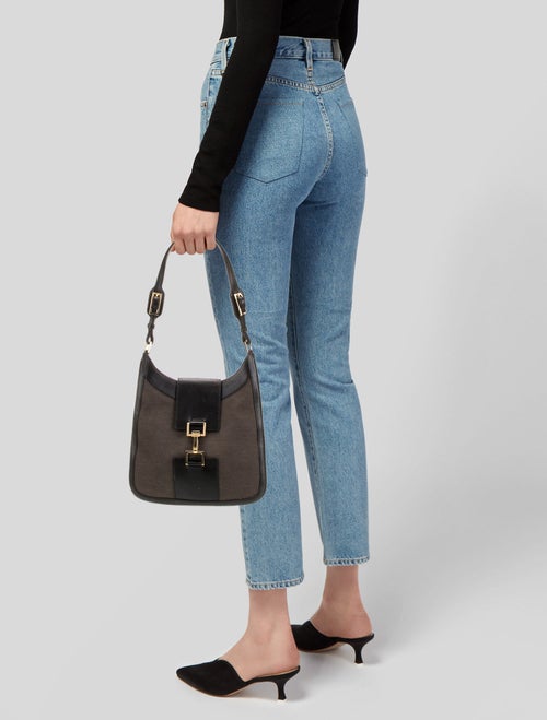 Gucci Canvas Shoulder Bag