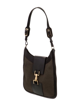 Gucci Canvas Shoulder Bag