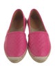 Gucci Embossed Leather Espadrilles