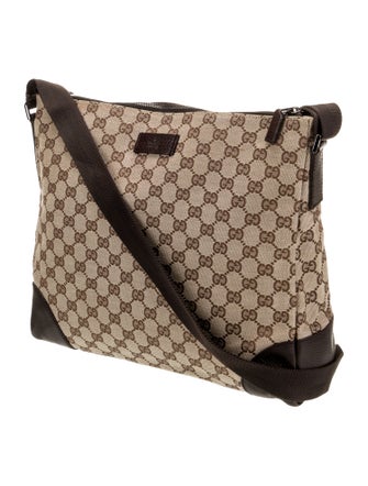 Gucci GG Canvas Messenger Bag