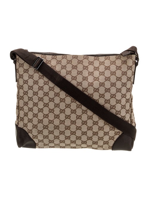 Gucci GG Canvas Messenger Bag