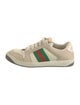 Gucci Suede Colorblock Pattern Sneakers