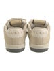 Gucci Suede Colorblock Pattern Sneakers