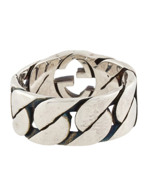 Gucci Interlocking G Fixed Chain Ring