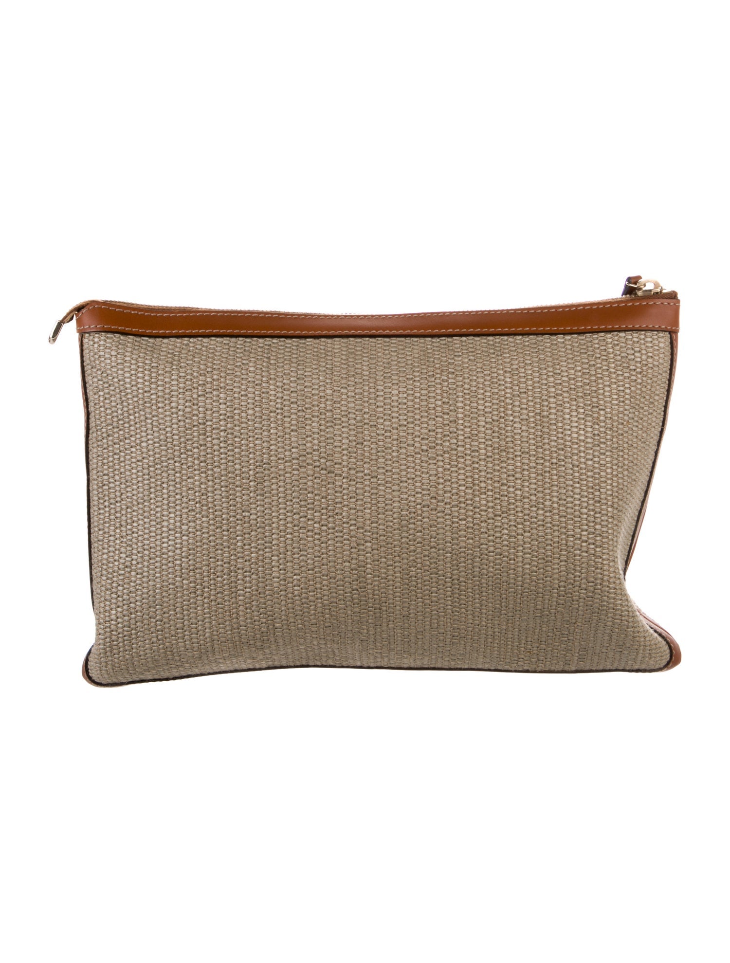 Gucci Straw Portfolio