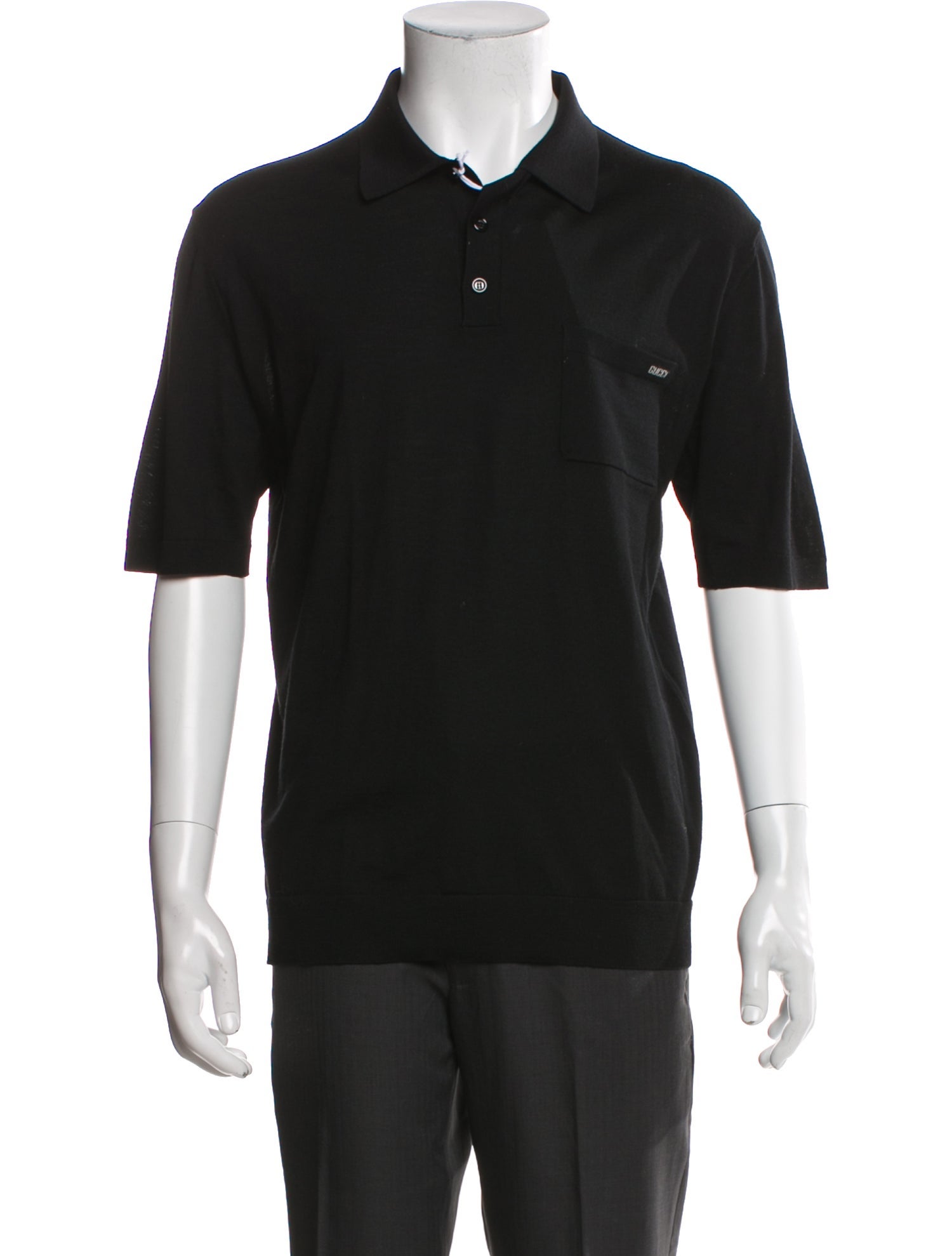 Gucci 2025 Signature Logo Polo Shirt w/ Tags