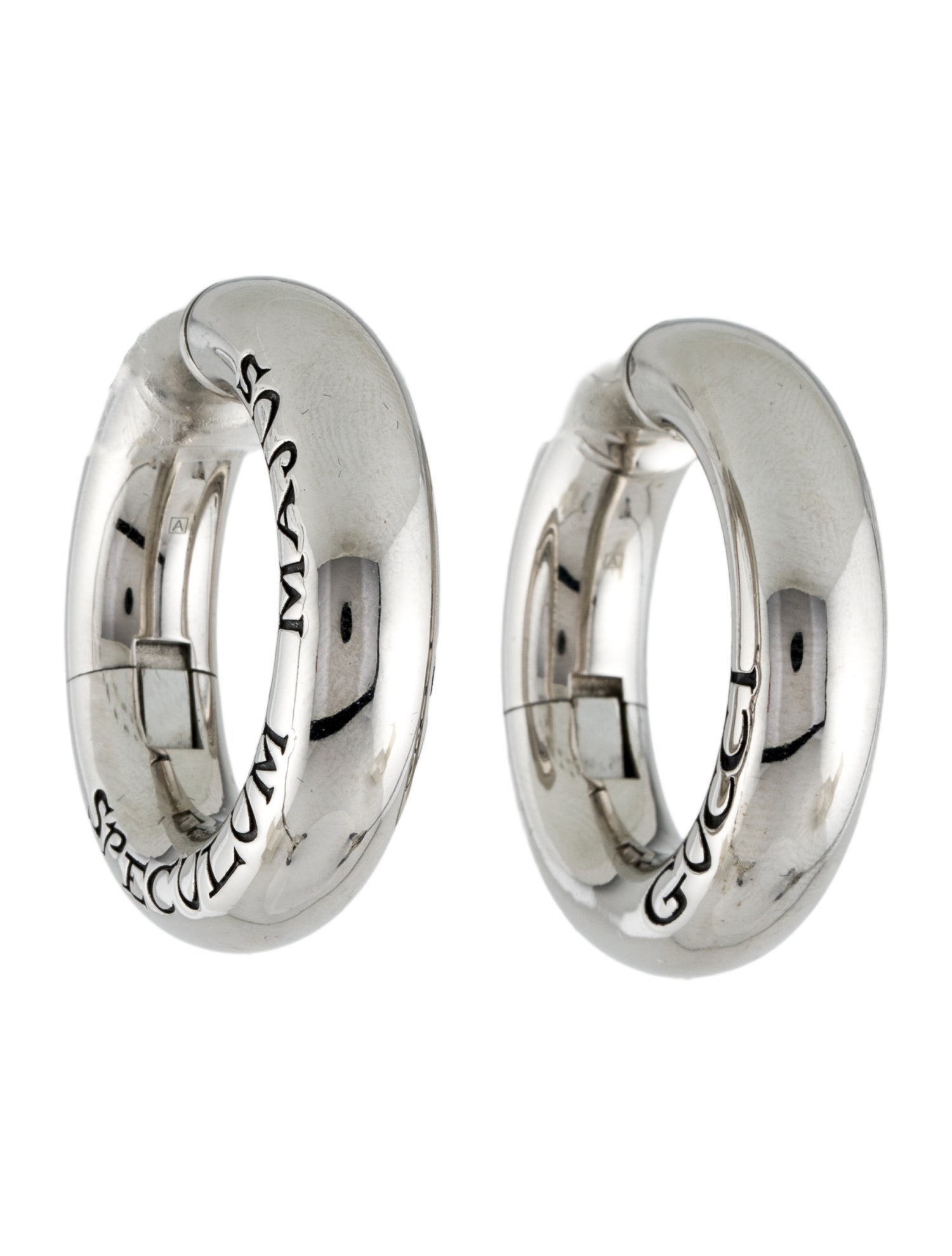 Gucci Speculum Majus Hoop Ear Cuff Earrings