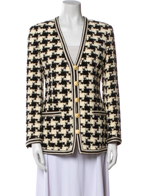 Gucci Plaid Print Blazer