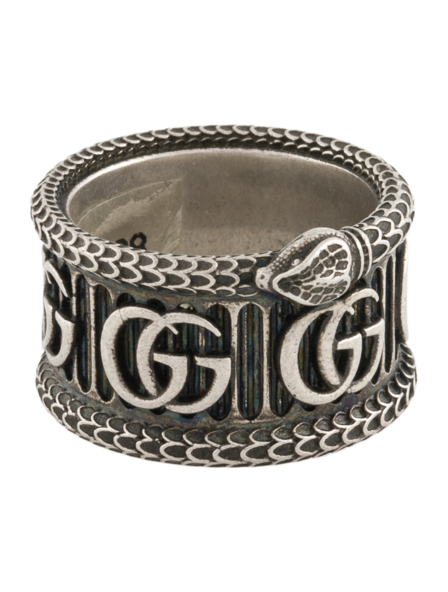 Gucci Marmont Interlocking Snake Ring