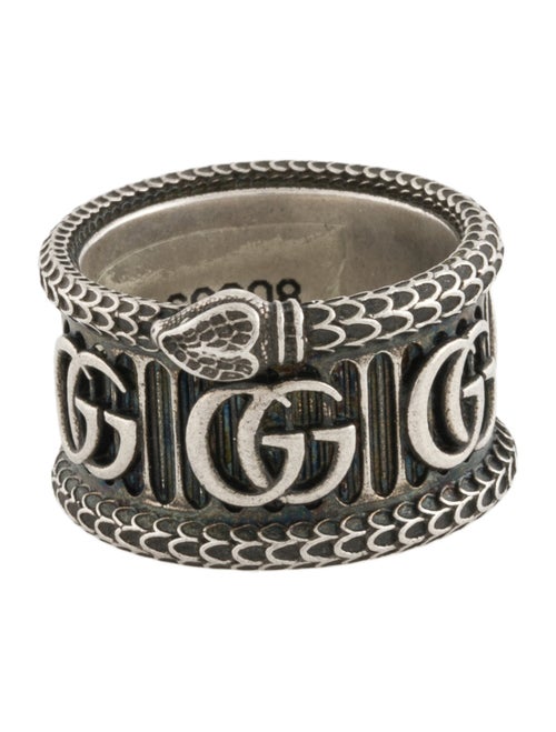 Gucci Marmont Interlocking Snake Ring