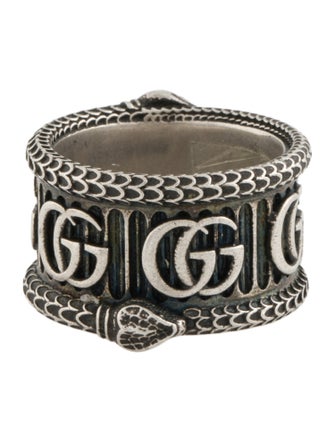 Gucci Marmont Interlocking Snake Ring
