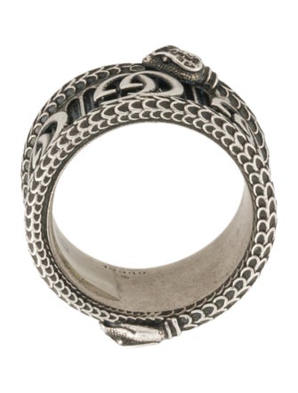 Gucci Marmont Interlocking Snake Ring