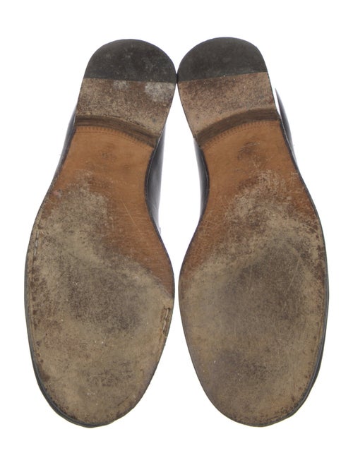 Gucci Horsebit Accent Leather Loafers