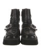 Gucci Dionysus Accent Leather Combat Boots