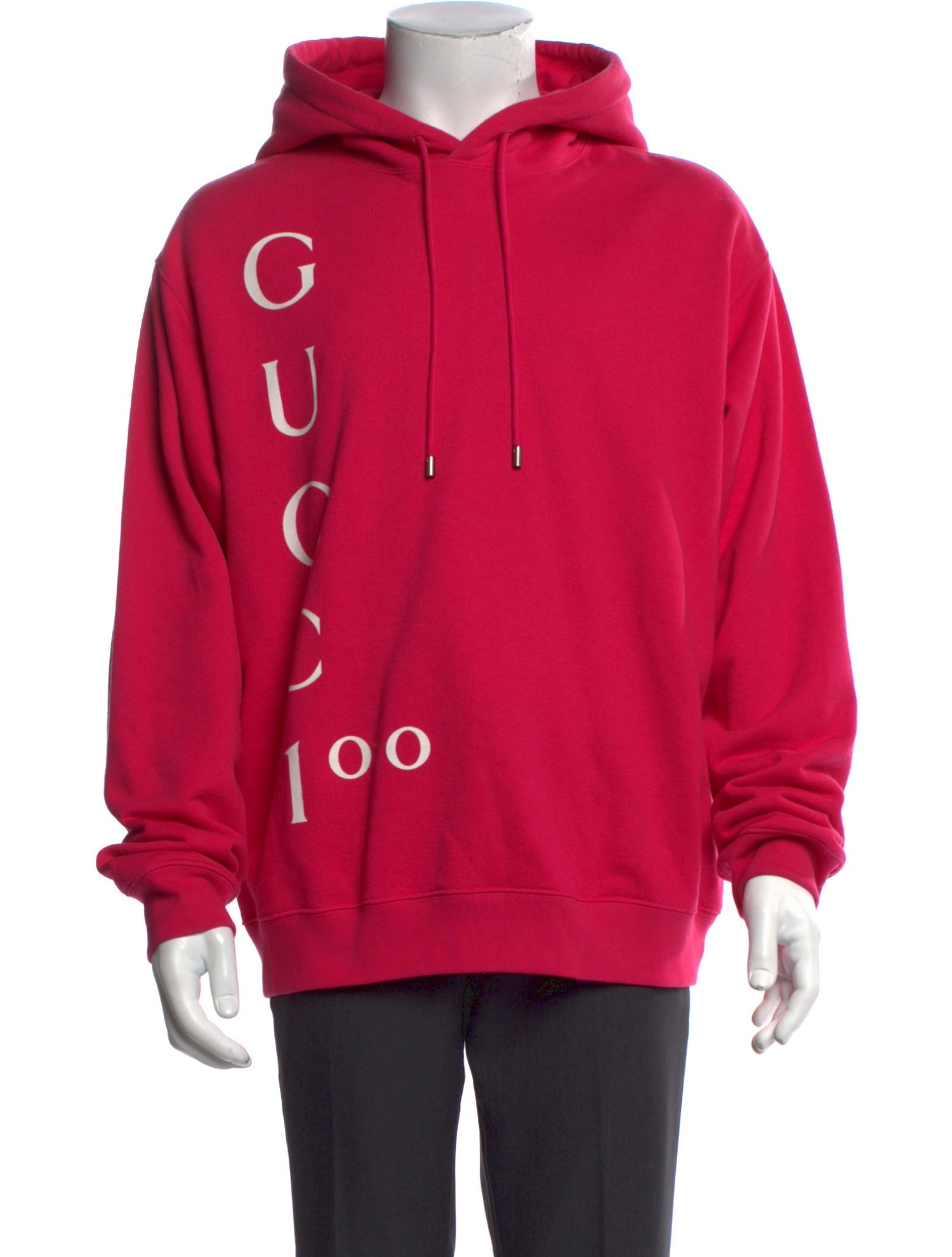 Gucci Graphic Print Crew Neck Hoodie
