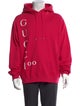 Gucci Graphic Print Crew Neck Hoodie