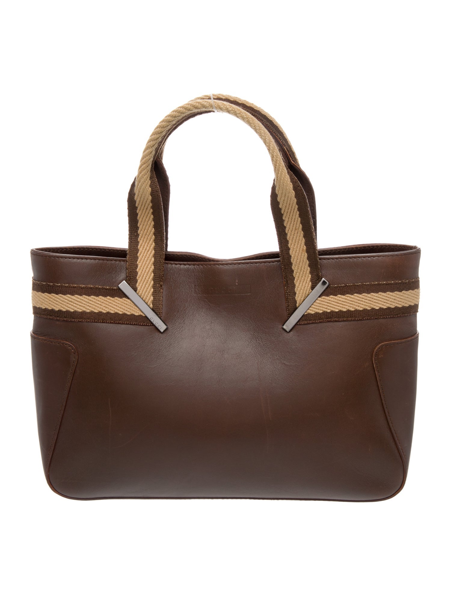 Gucci Leather Top Handle Bag