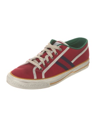 Gucci Canvas Printed Sneakers