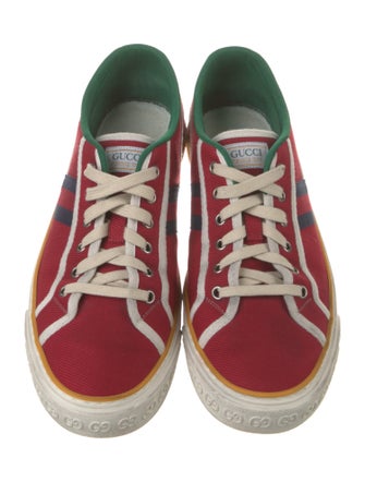 Gucci Canvas Printed Sneakers