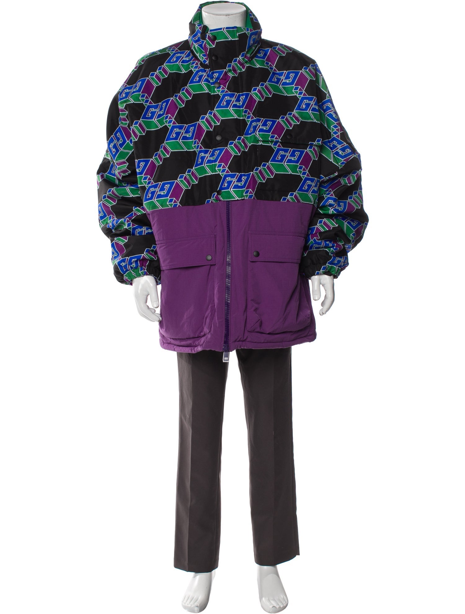 Gucci 2024 GG Logo Parka w/ Tags