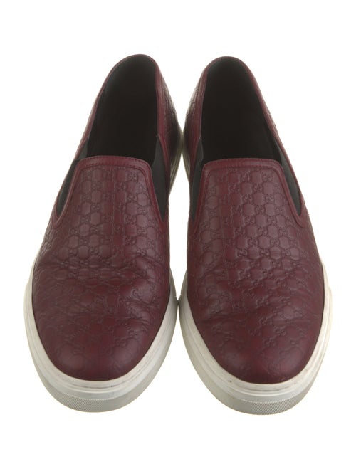 Gucci Microguccissima Pattern Leather Loafers