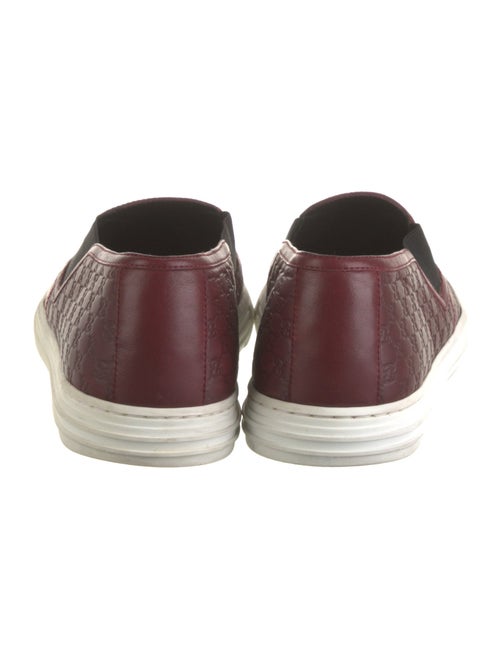 Gucci Microguccissima Pattern Leather Loafers