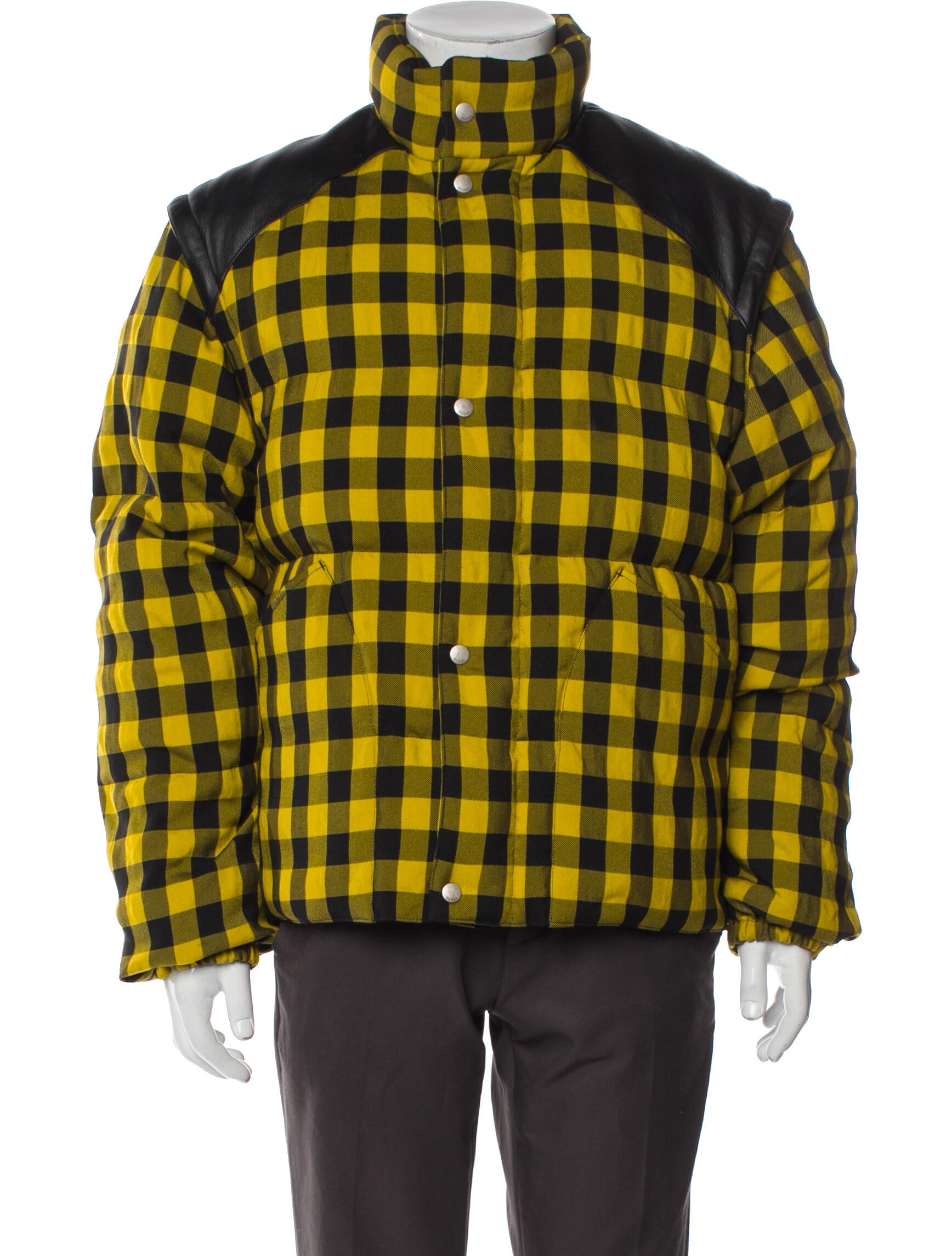 Gucci Plaid Print Windbreaker