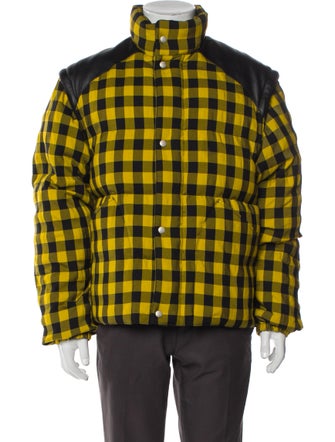 Gucci Plaid Print Windbreaker