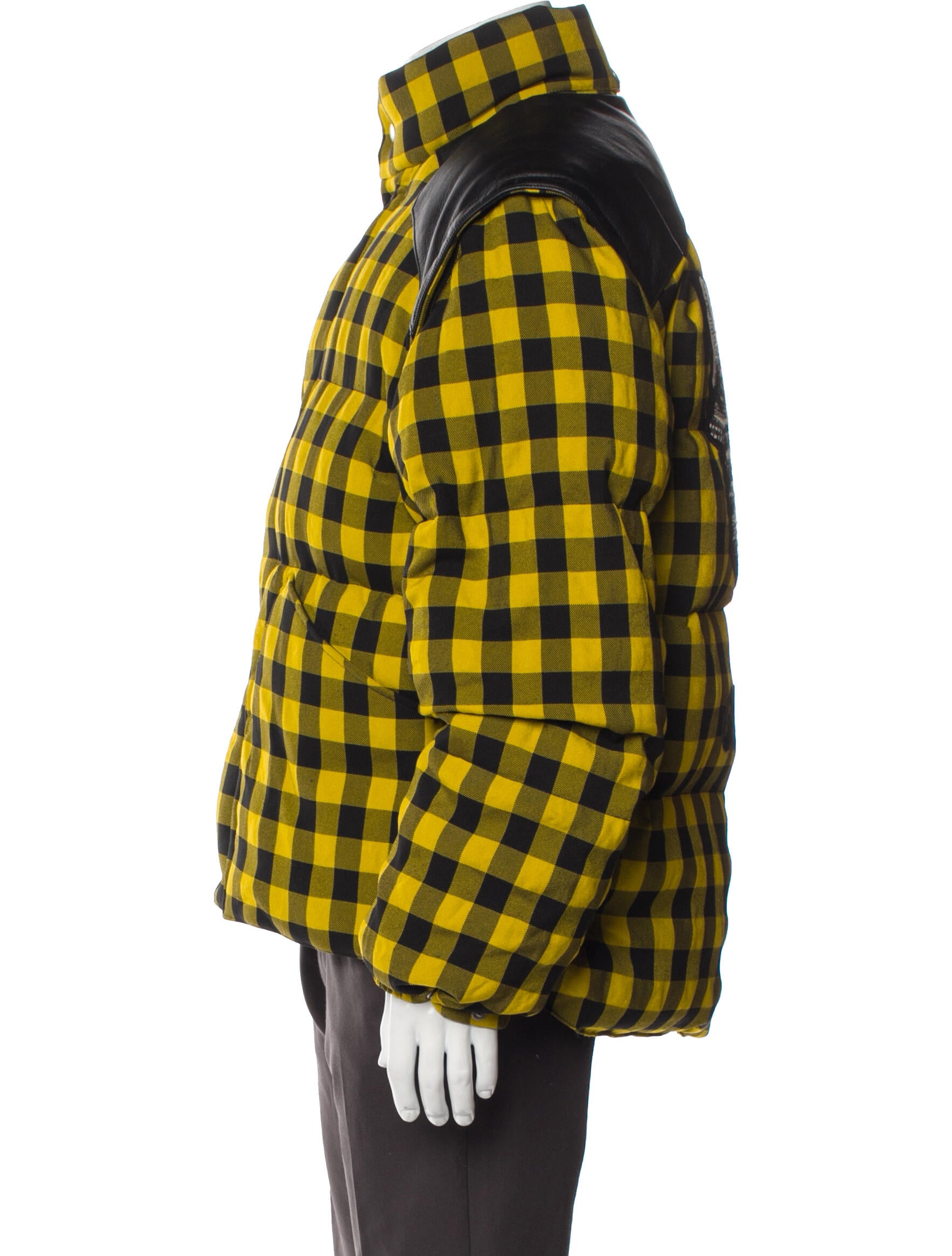 Gucci Plaid Print Windbreaker